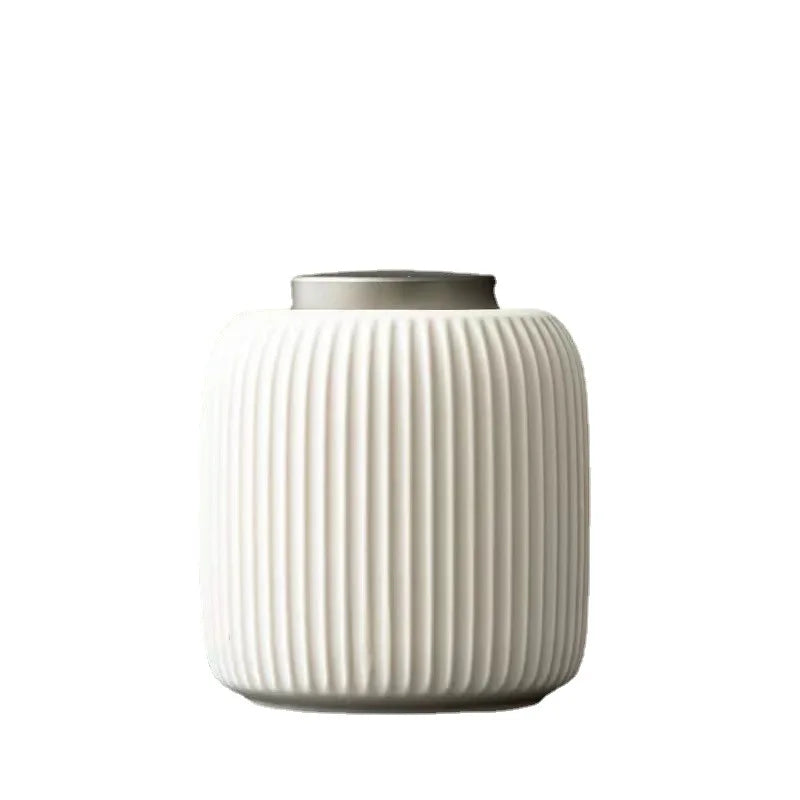 White Ceramic Cremation Urn