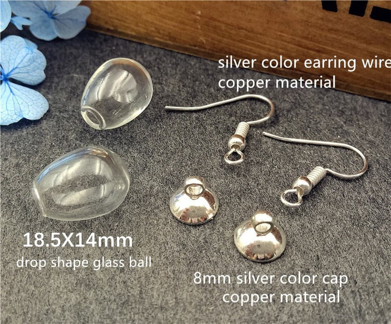 Glass Earrings for Ashes or More