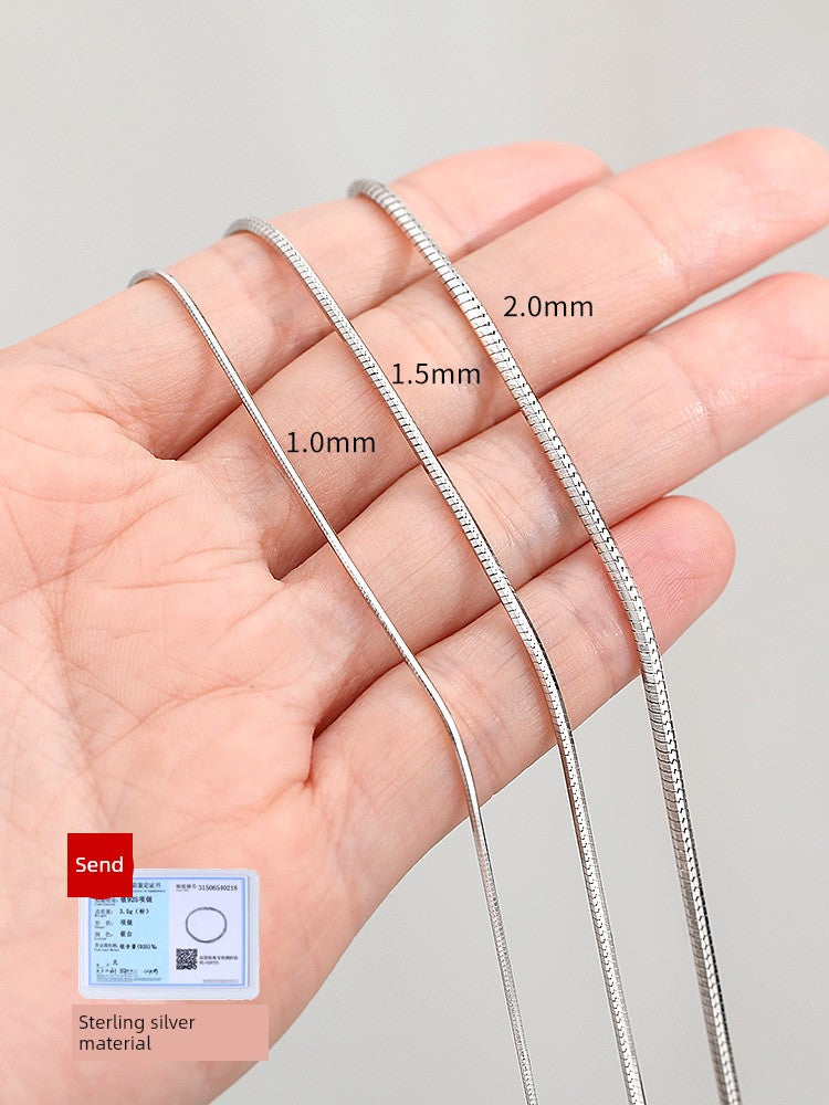 Sterling Silver Snake Chain