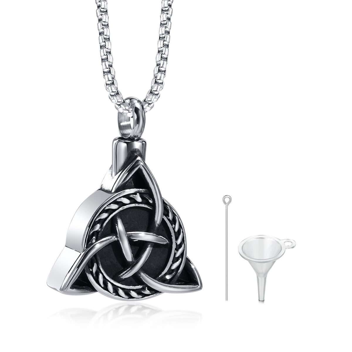 Celtic Knot Urn Necklace