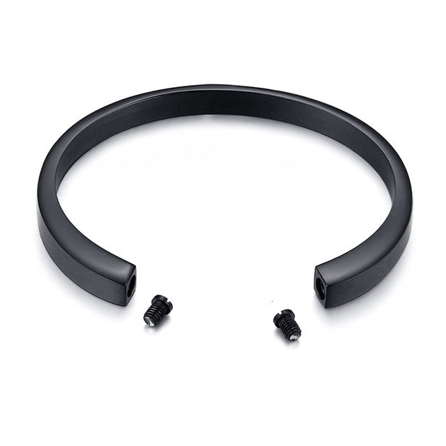 Memorial Urn Cuff Bracelet