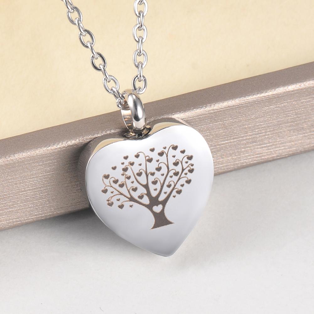 Life Tree Cremation Urn Pendant