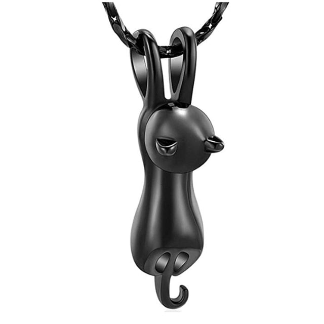 Dangling Cat Cremation Pendant