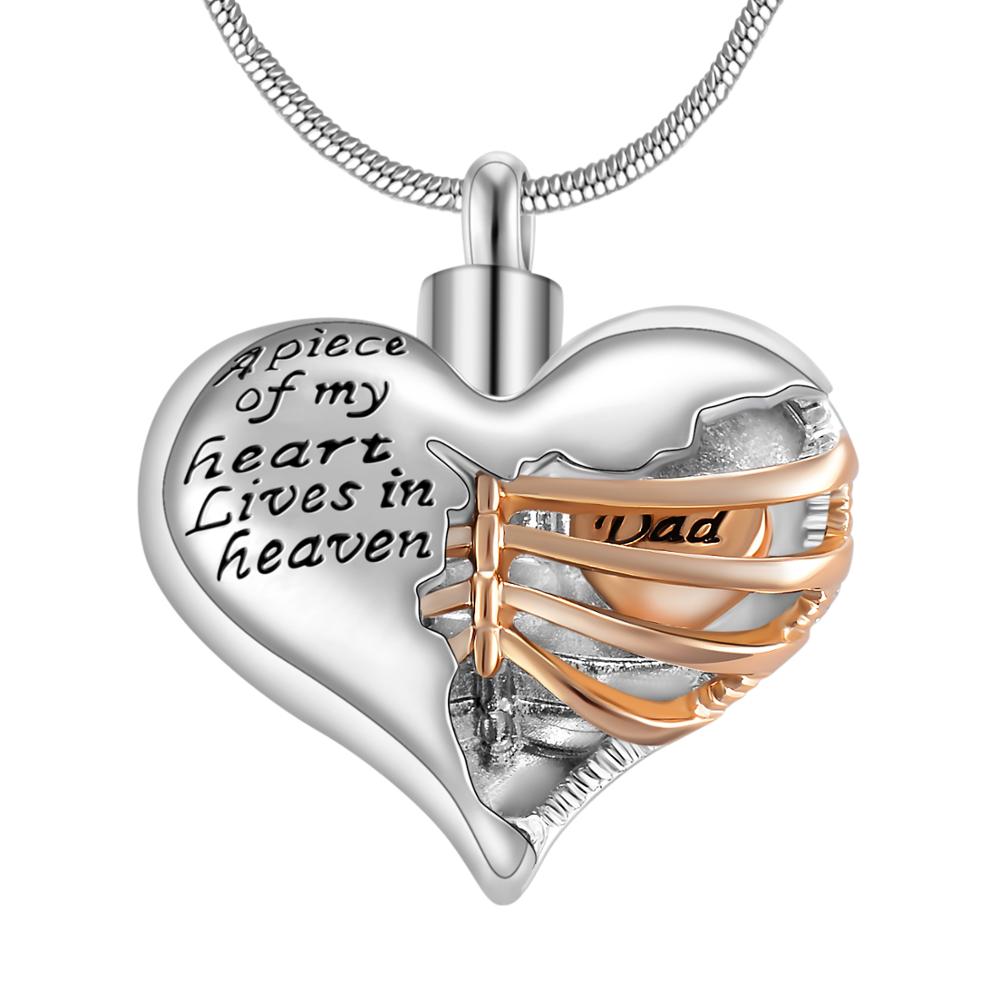 Cremation Jewelry Angel Wing Heart Urn Necklace for Ashes for Women  Memorial Human Pet Ashes Pendant - Walmart.com