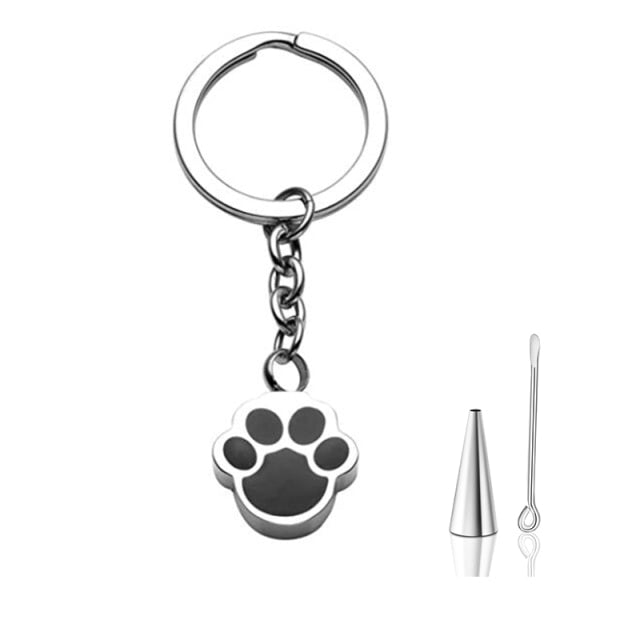 Paw Shaped Keychain