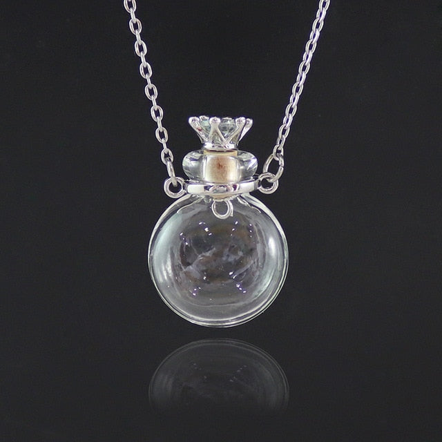 Glass Memorial Urn Pendant