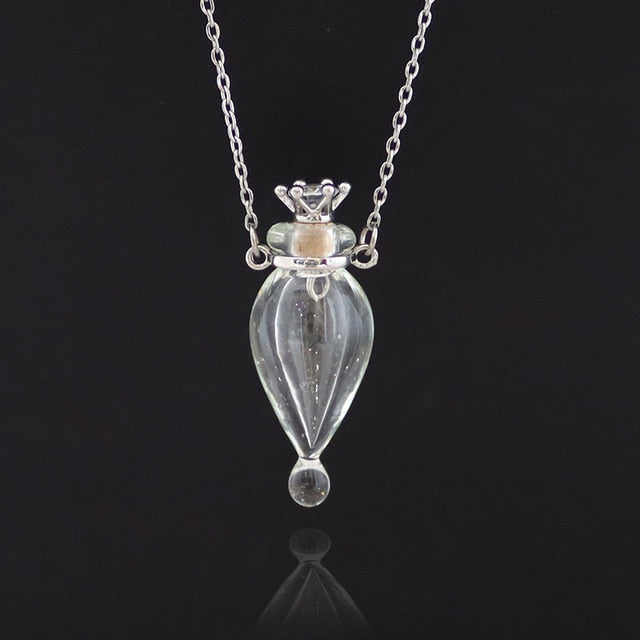 Glass Memorial Urn Pendant