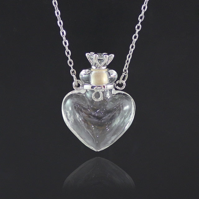 Glass Memorial Urn Pendant