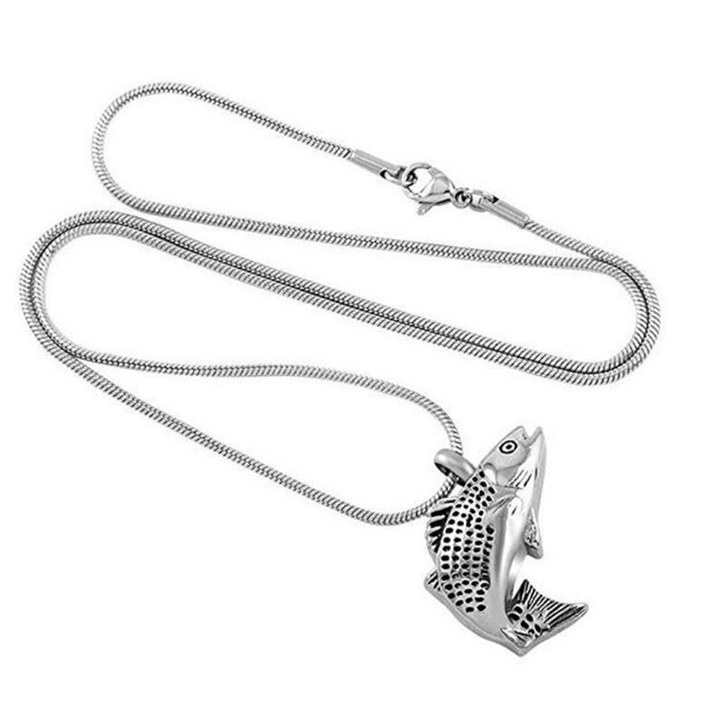 Fish Pendant Memorial Urn Necklace