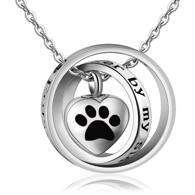 No Longer By My Side, Forever In My Heart Cremation Necklace