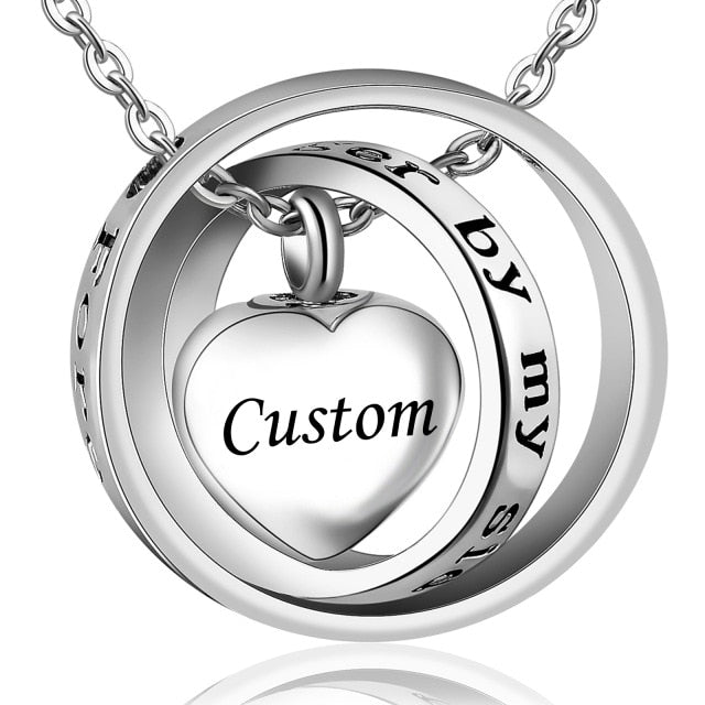 No longer by my side forever in my heart necklace deals