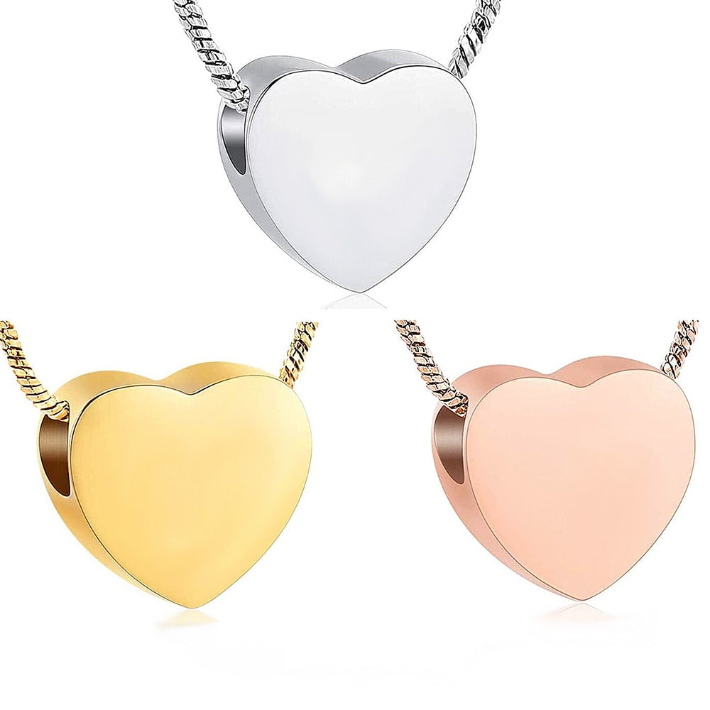 Classic Heart Urn Necklace