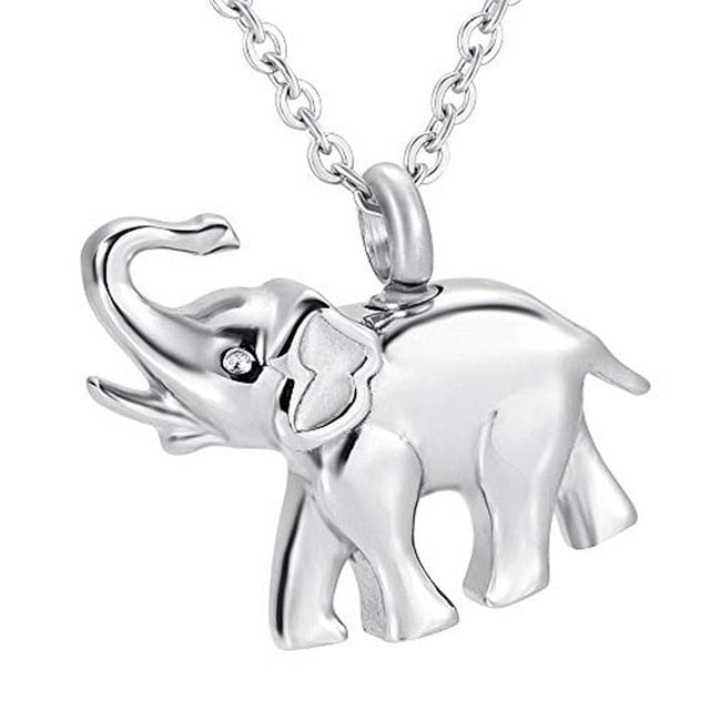 Elephant Ashes Pendant Necklace