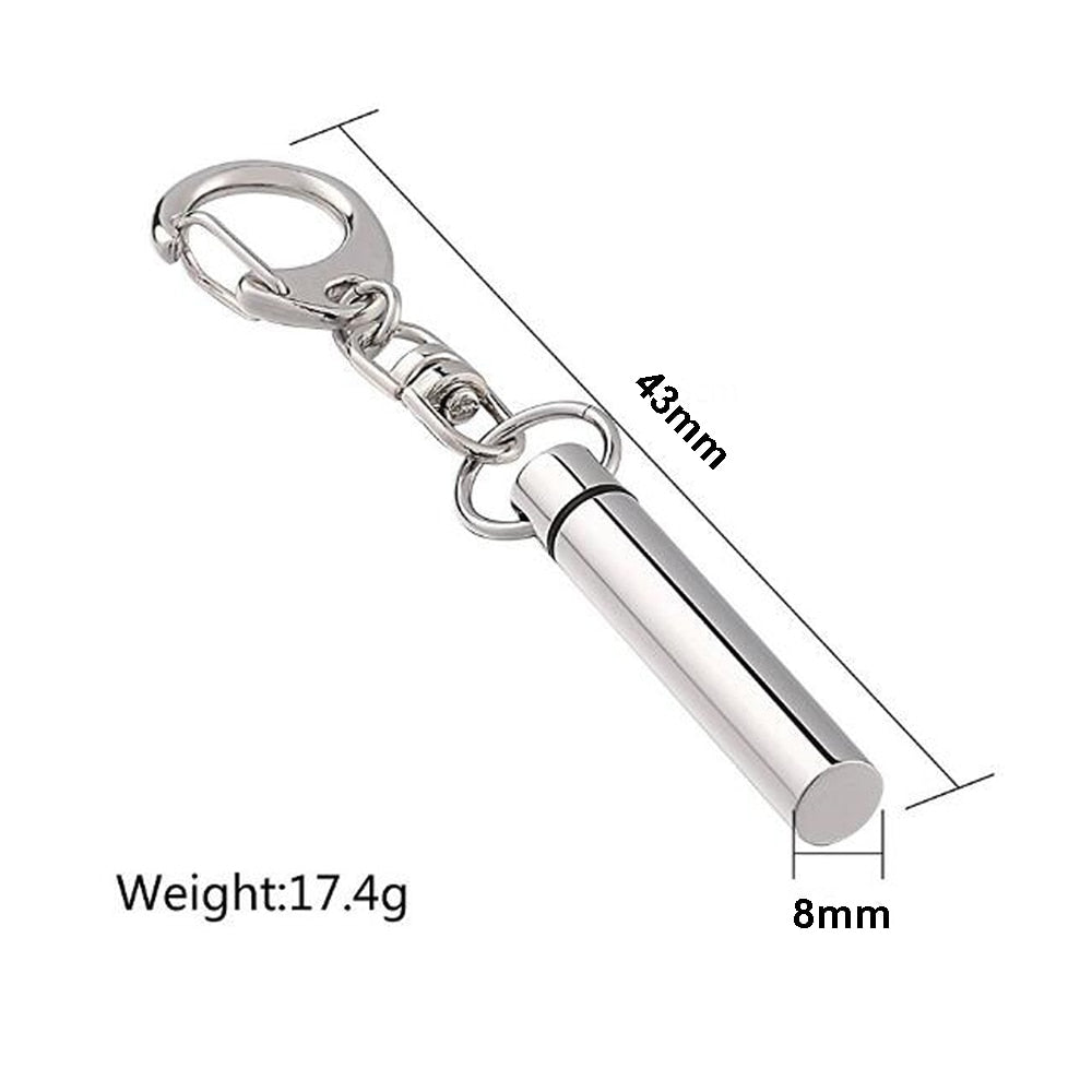 Cylinder Ashes Keychain