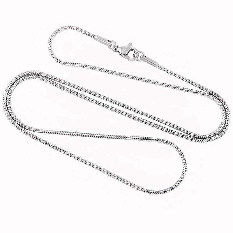 Steel Bullet Urn Necklace