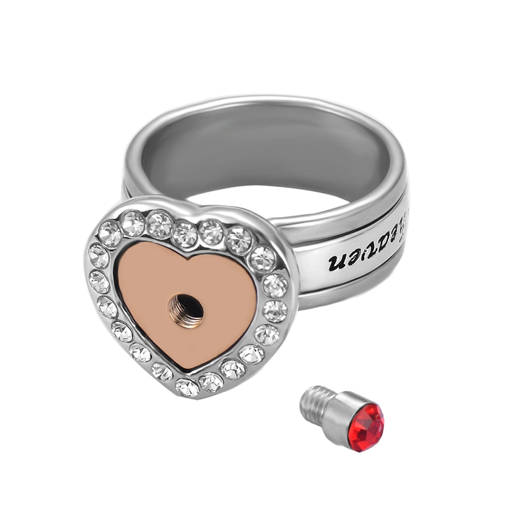 Heart Ring for Ashes